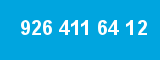 926 411 64 12